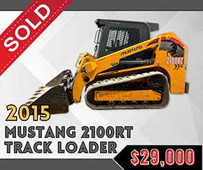 Mustang Track Loader Sold at Auction